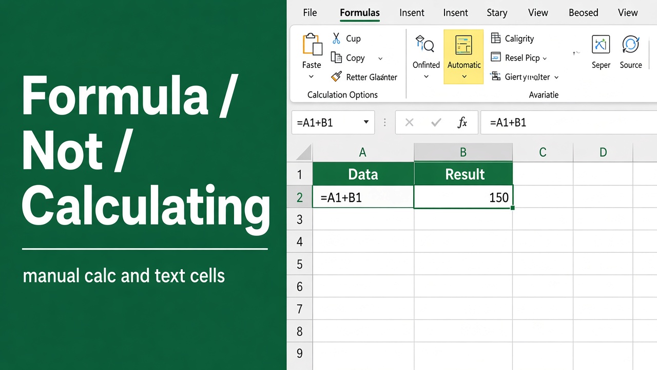 Fixing a Non-Calculating Excel Formula: A Troubleshooting Guide featured image