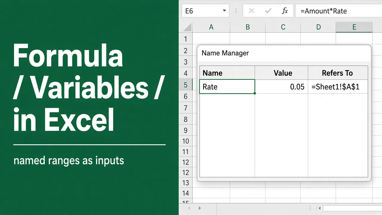 Excel Formula Variable: What It Is and How to Use It featured image