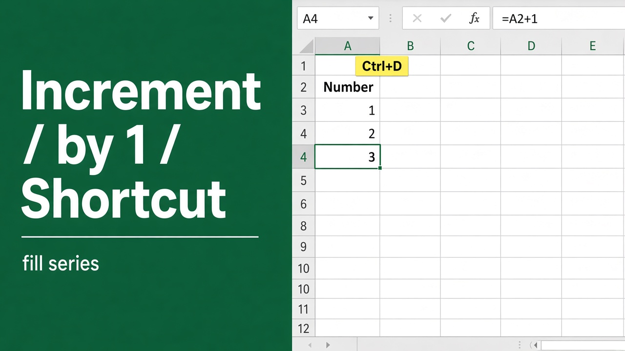 Increment Cell Value by 1 in Excel with This Simple Shortcut featured image