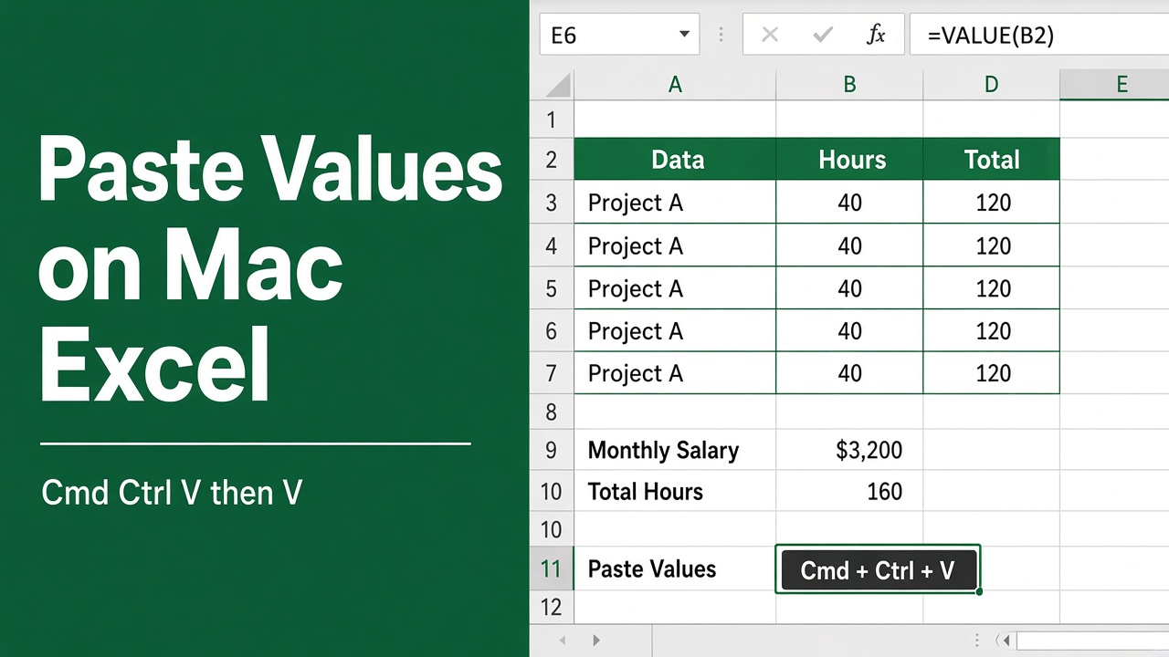 Paste Values in Excel on Mac Like a Pro with This Shortcut featured image