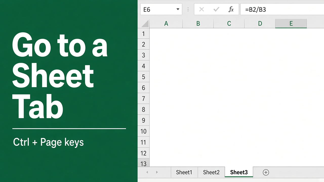 Navigate to Specific Tabs in Excel with This Shortcut featured image