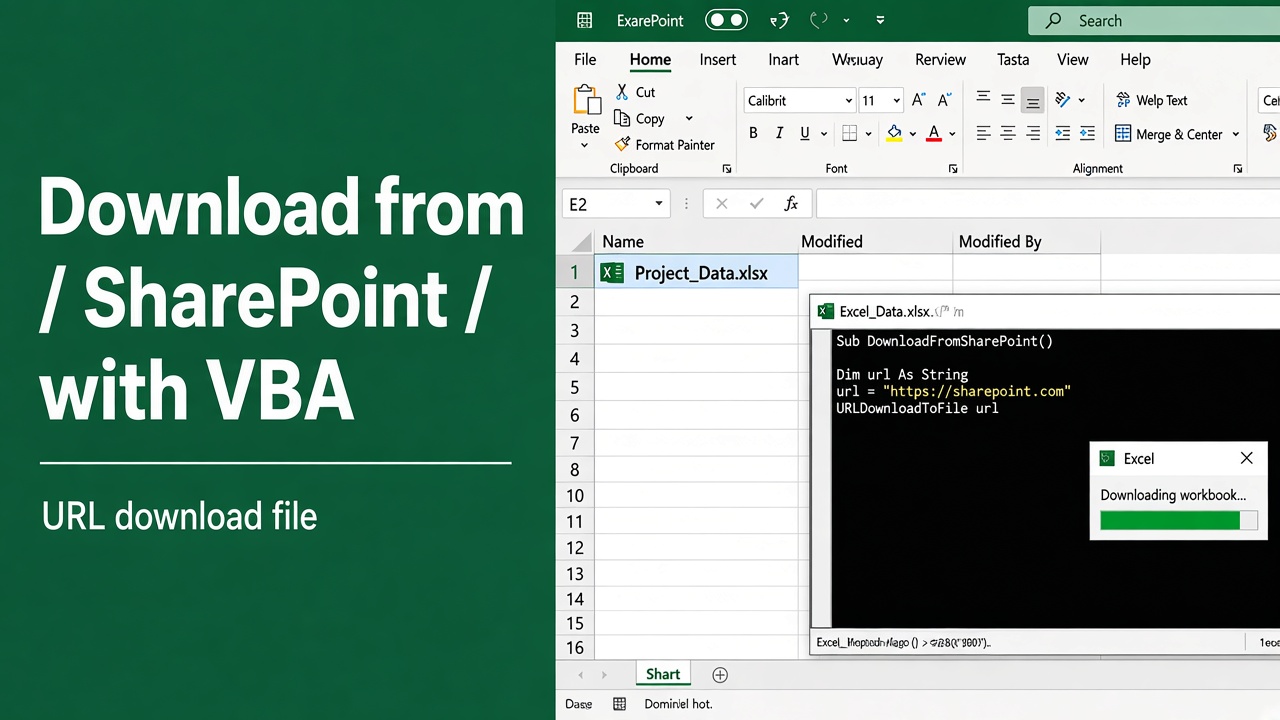 How to Download Files from SharePoint Using Excel VBA? featured image