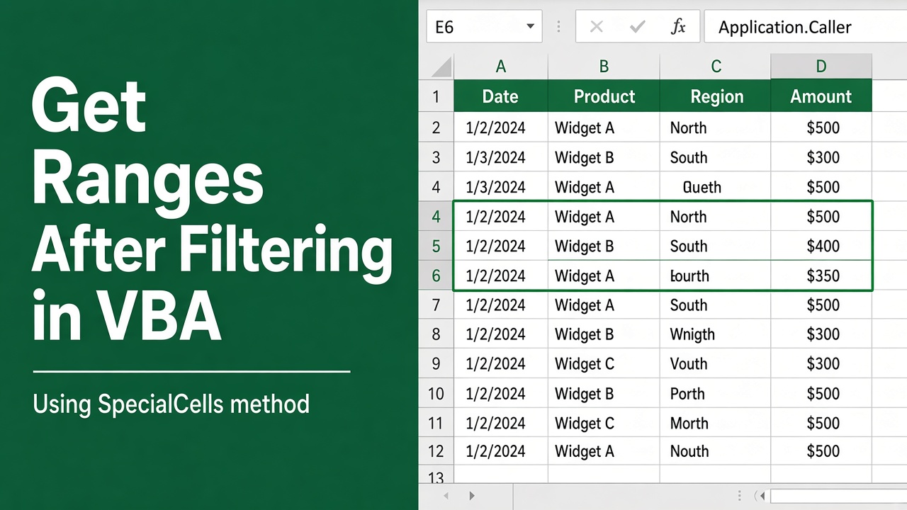 Get Ranges After Filtering in Excel VBA – An Essential Skill featured image