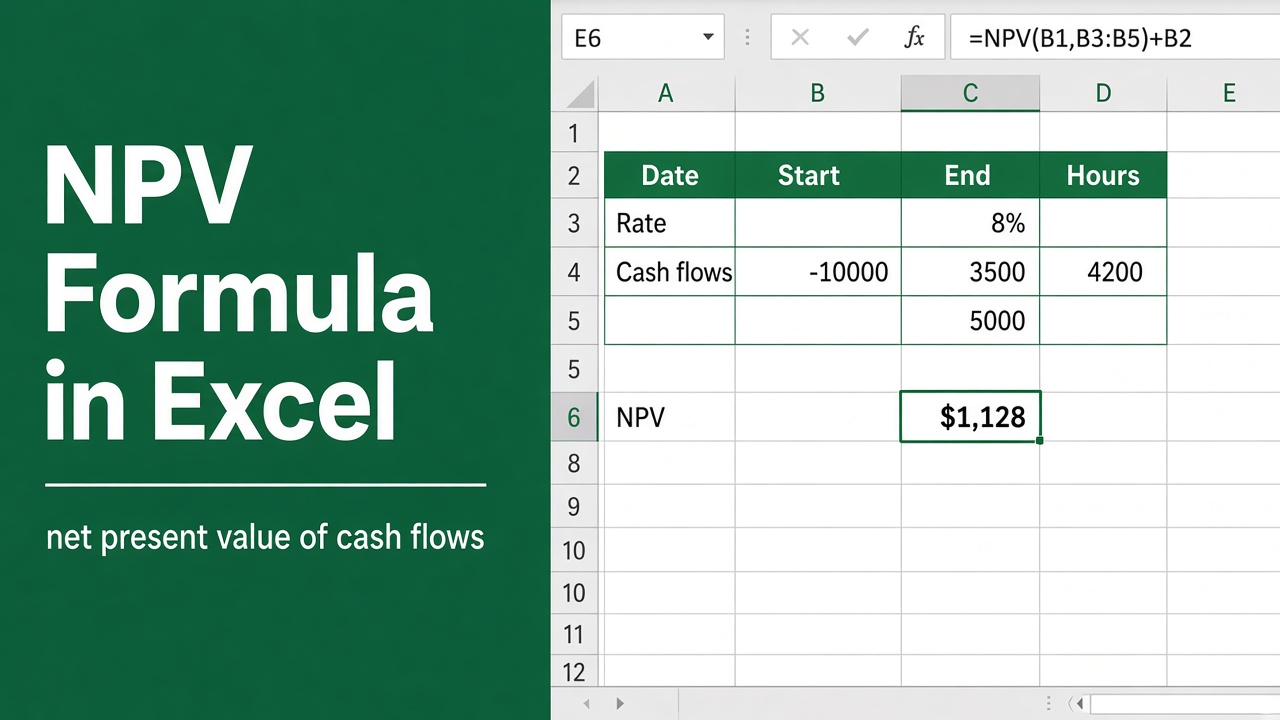 Formula for NPV in Excel: A Comprehensive Guide featured image