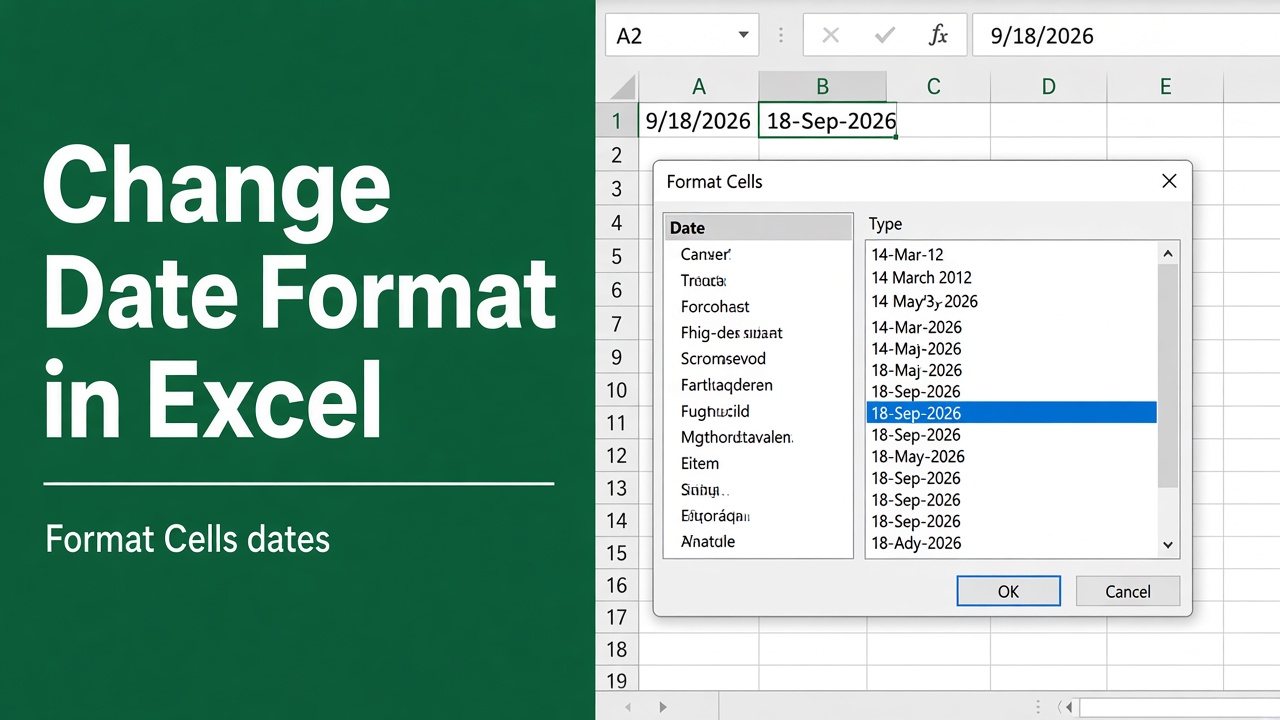 How to Change Date Format in Excel: A Complete Guide featured image
