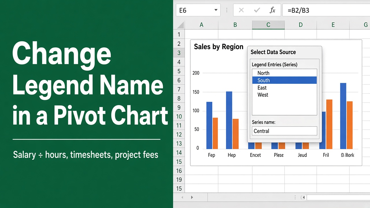 How to Change Legend Name in Excel Pivot Chart? featured image