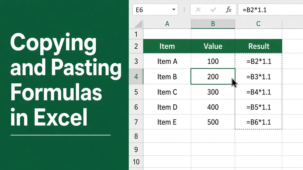 Copying and Pasting Formulas in Excel: A Guide featured image