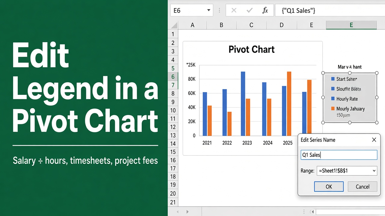 How to Edit Legend in Excel Pivot Chart: Step-by-Step Guide featured image