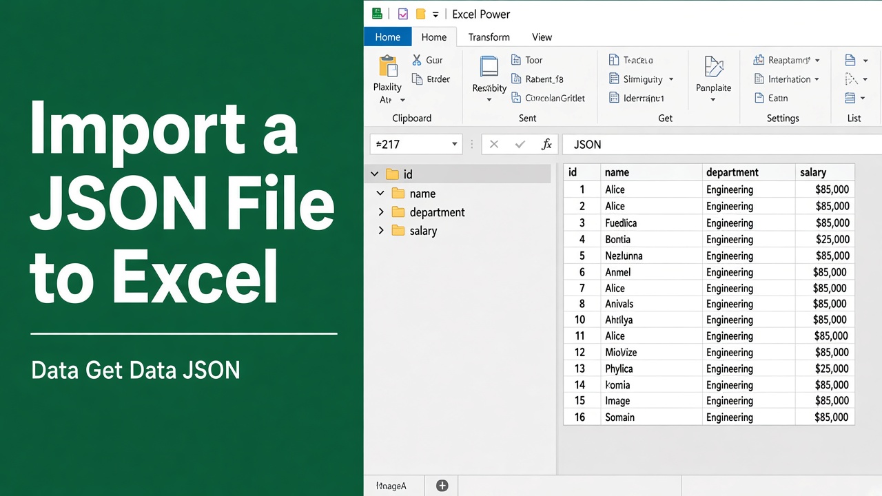 How to Import JSON File to Excel: A Complete Guide featured image
