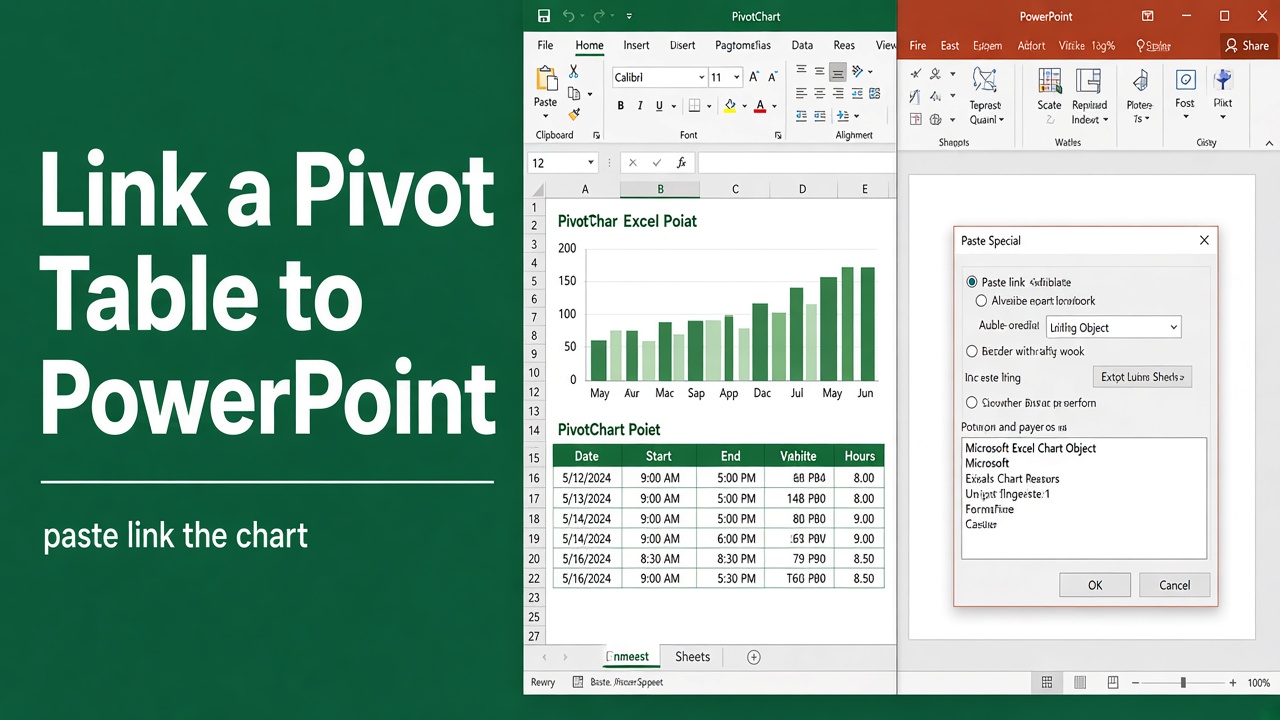 How to Link Excel Pivot Table to PowerPoint: Expert Guide featured image