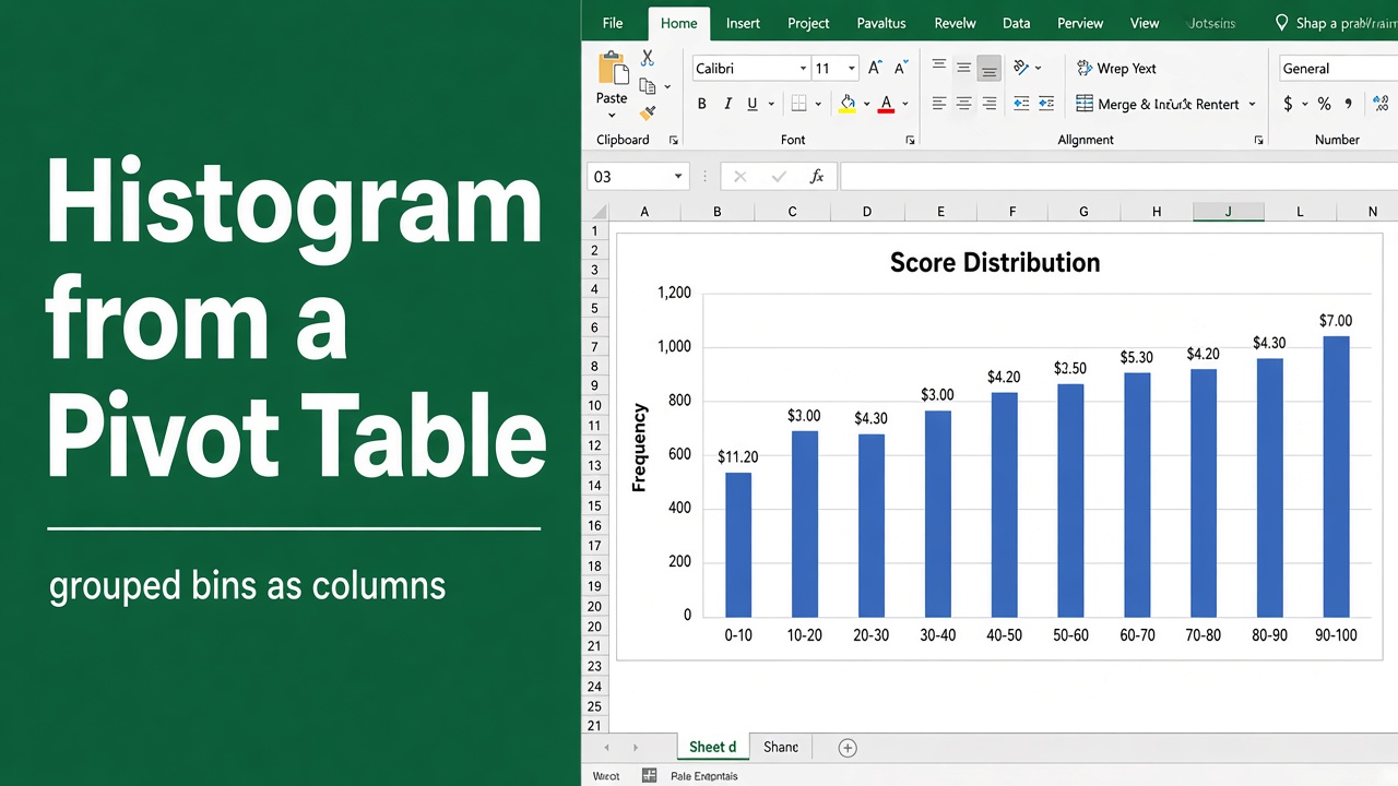 How to Make a Histogram in Excel Pivot Table: A Complete Guide featured image