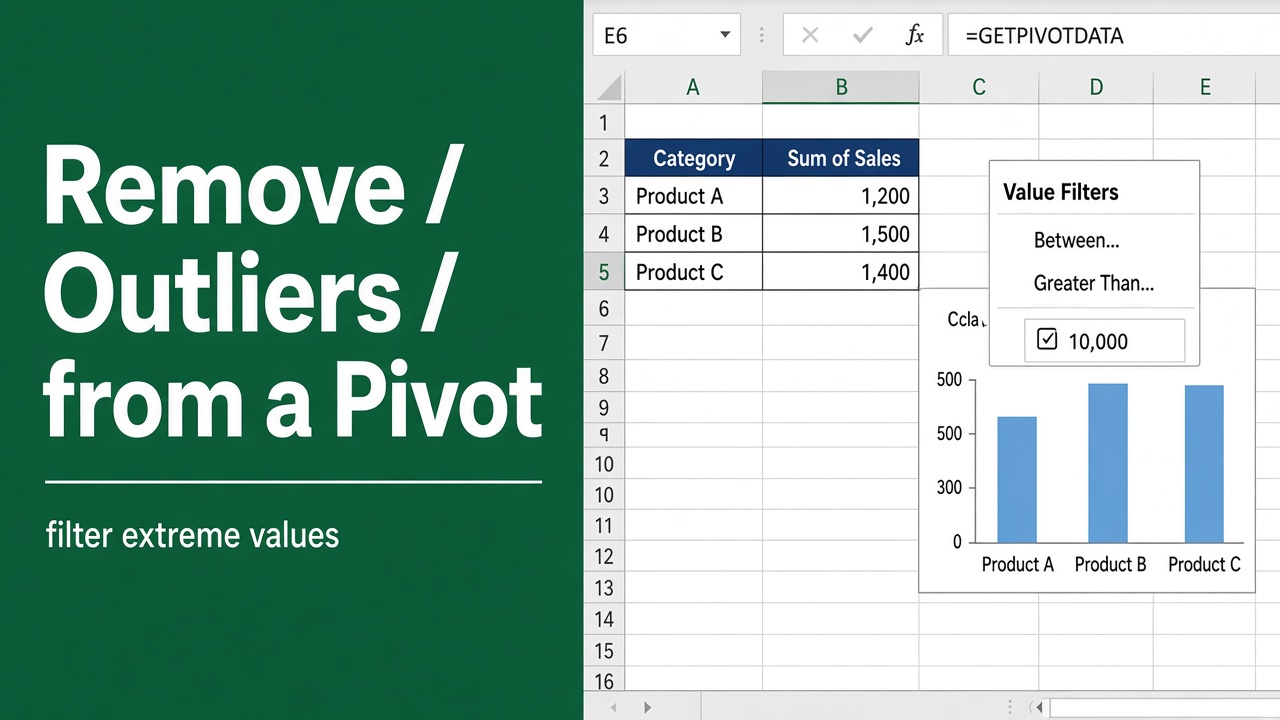 How to Remove Outliers in Excel Pivot Table (The Easy Way) featured image
