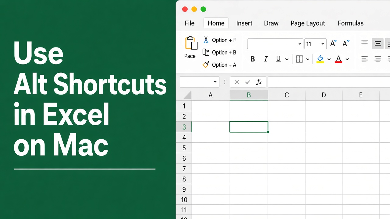 How to Use Alt Shortcuts in Excel on a Mac device? featured image