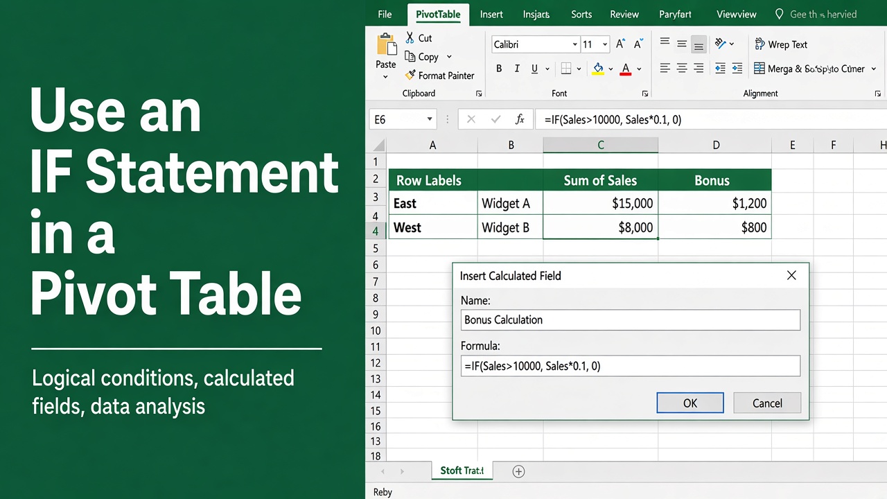 How to Use IF Statement in Excel Pivot Table? featured image