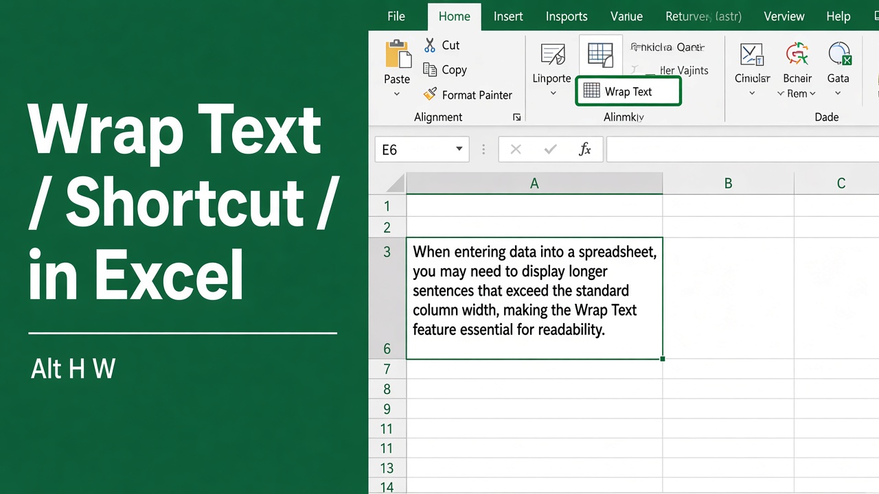 How to Easily Wrap Text in Excel Using Shortcuts? featured image