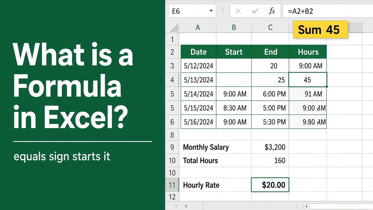 Understanding Excel Formulas: Beginner’s Guide featured image