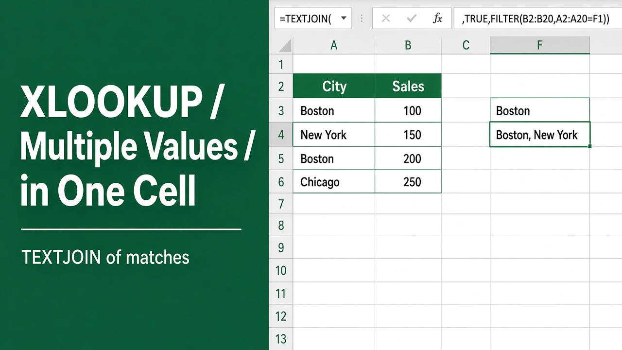 How to Use XLOOKUP to Return Multiple Values in One Cell? featured image